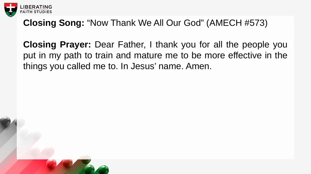 LESSON 12: AUGUST 23 Timothy, the Influence of - slide 21 of 22