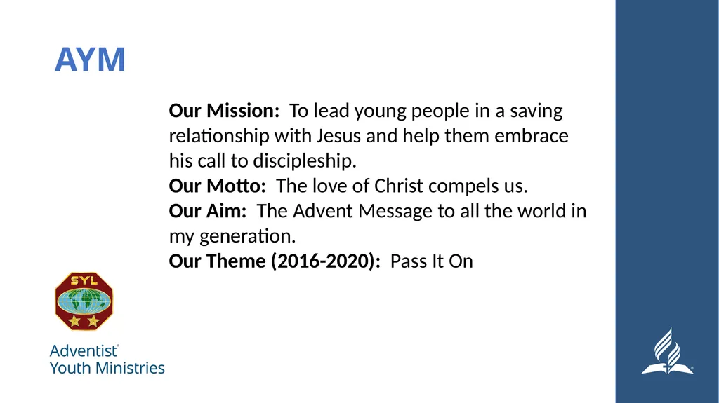 Seminar 6: Church Planning Developing a Purpose - slide 19 of 21