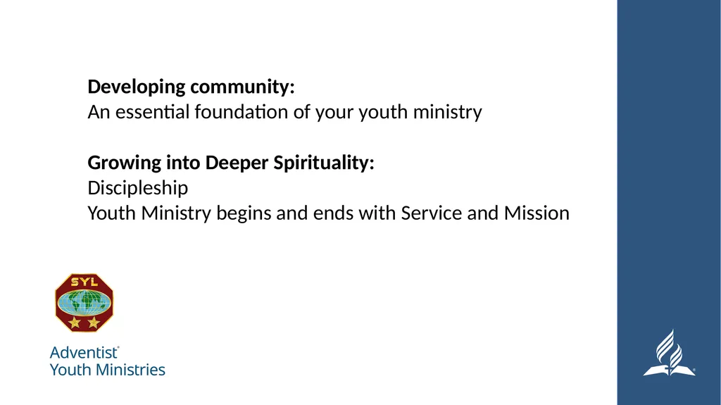 Seminar 6: Church Planning Developing a Purpose - slide 12 of 21