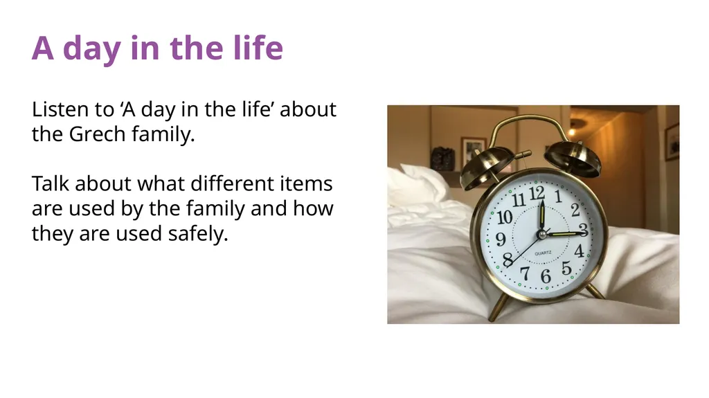 Year 3/4 Lesson 1: Safety rules and risks: - slide 5 of 12