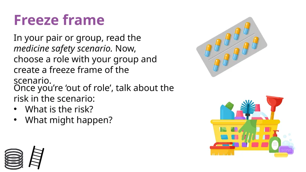 Year 3/4 Lesson 1: Safety rules and risks: - slide 8 of 12