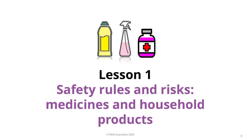 Year 3/4 Lesson 1: Safety rules and risks: - slide 1 of 12
