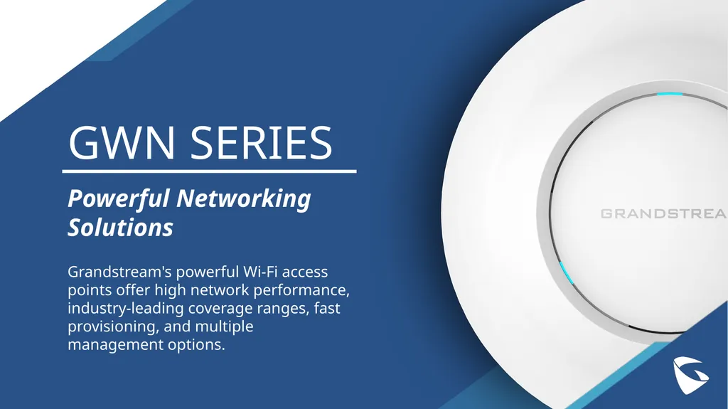 GWN Series Wi-Fi 5 (802.11ac) Access Points GWN - slide 2 of 15