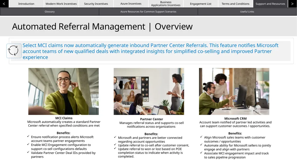 Automated Referral Management | Overview MCI - slide 1 of 4