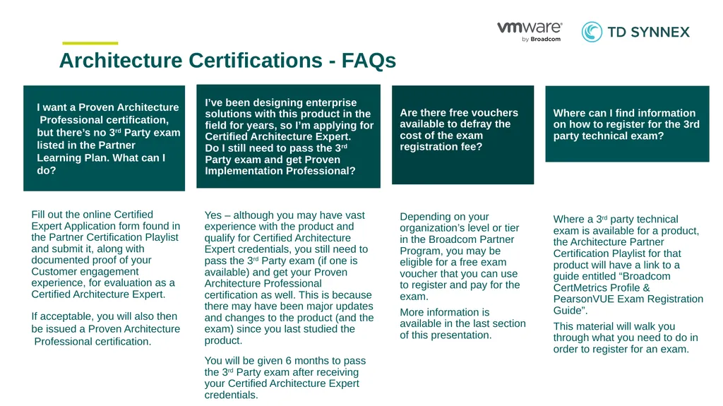 TD SYNNEX – VMware by Broadcom Partner - slide 14 of 19