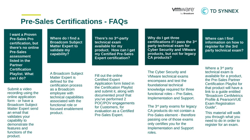 TD SYNNEX – VMware by Broadcom Partner - slide 8 of 19