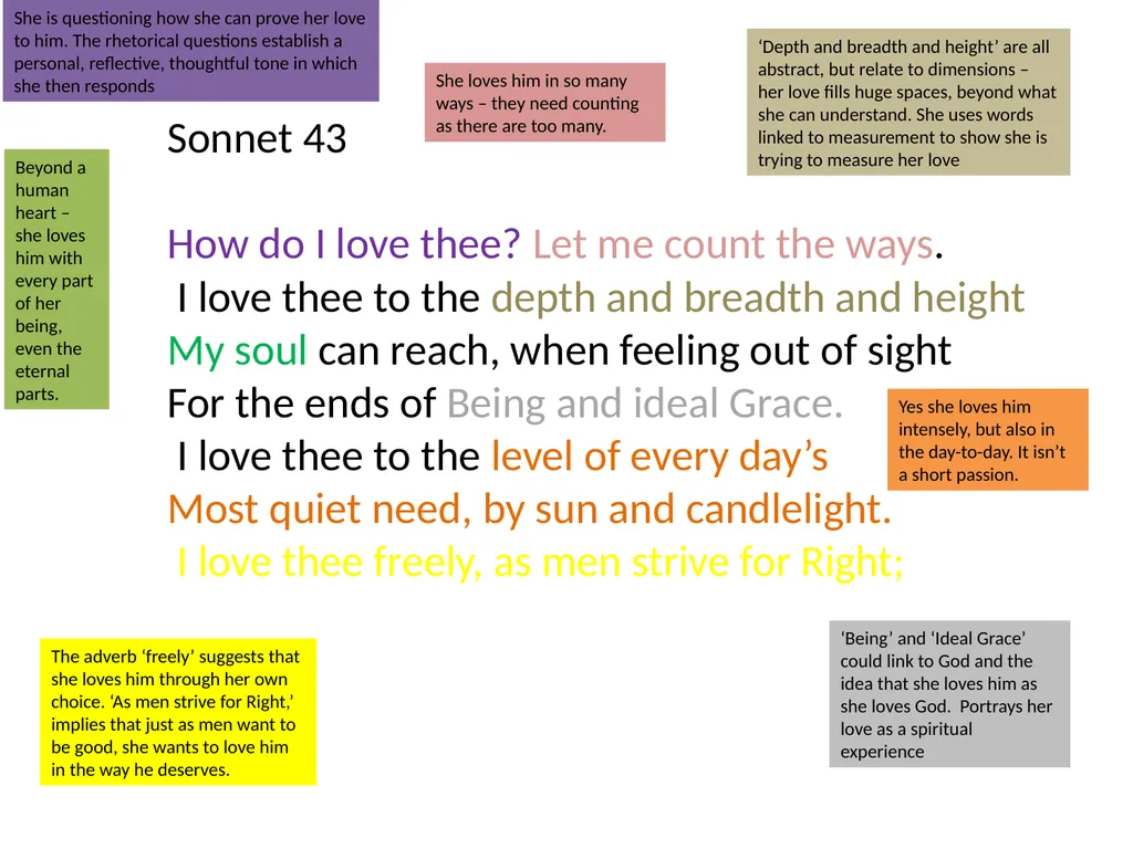 Learning Objective: AO2: Analyse the language, - slide 6 of 13