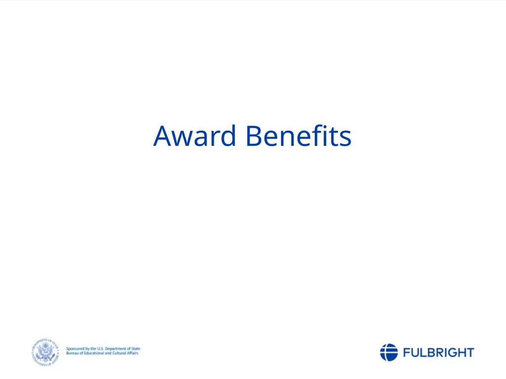Fulbright Foreign Student Program Post-Nomination - slide 29 of 37