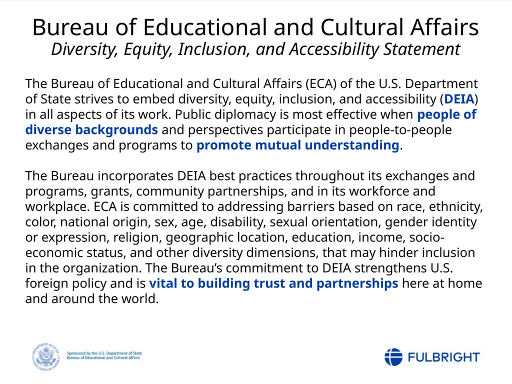 Fulbright Foreign Student Program Post-Nomination - slide 14 of 37