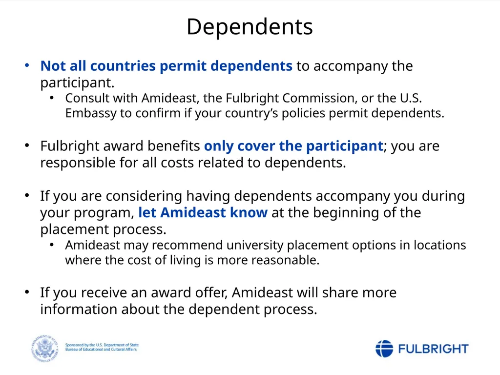 Fulbright Foreign Student Program Post-Nomination - slide 28 of 37