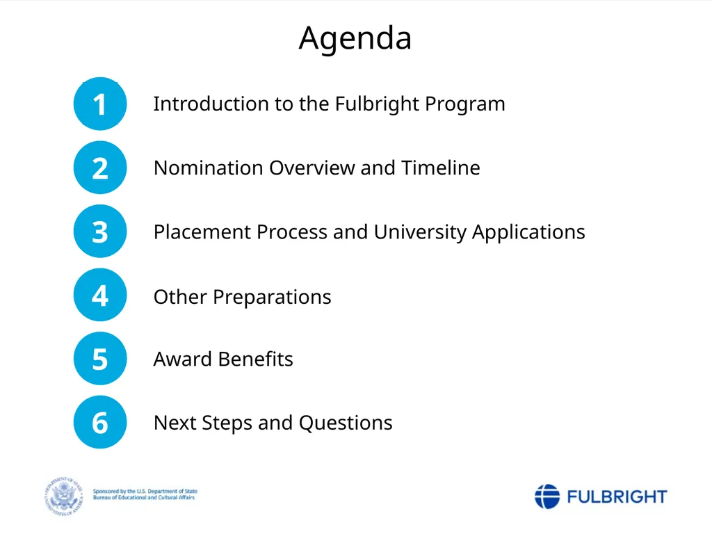 Fulbright Foreign Student Program Post-Nomination - slide 2 of 37
