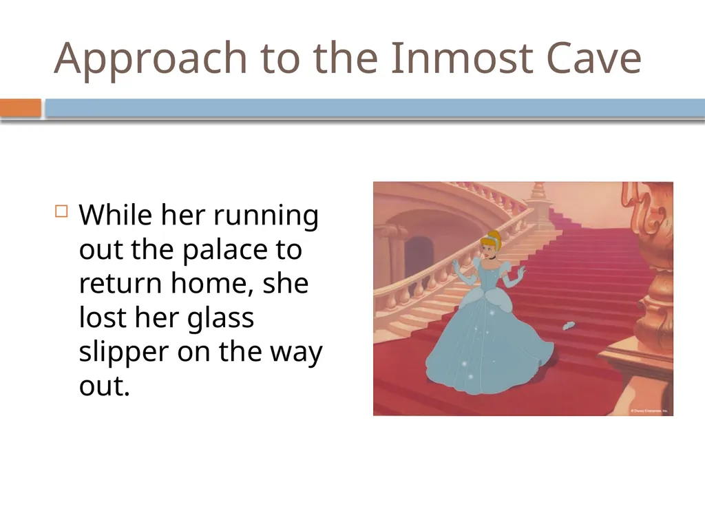 A hero’s Journey -Cinderella Sample Student Work - slide 8 of 13