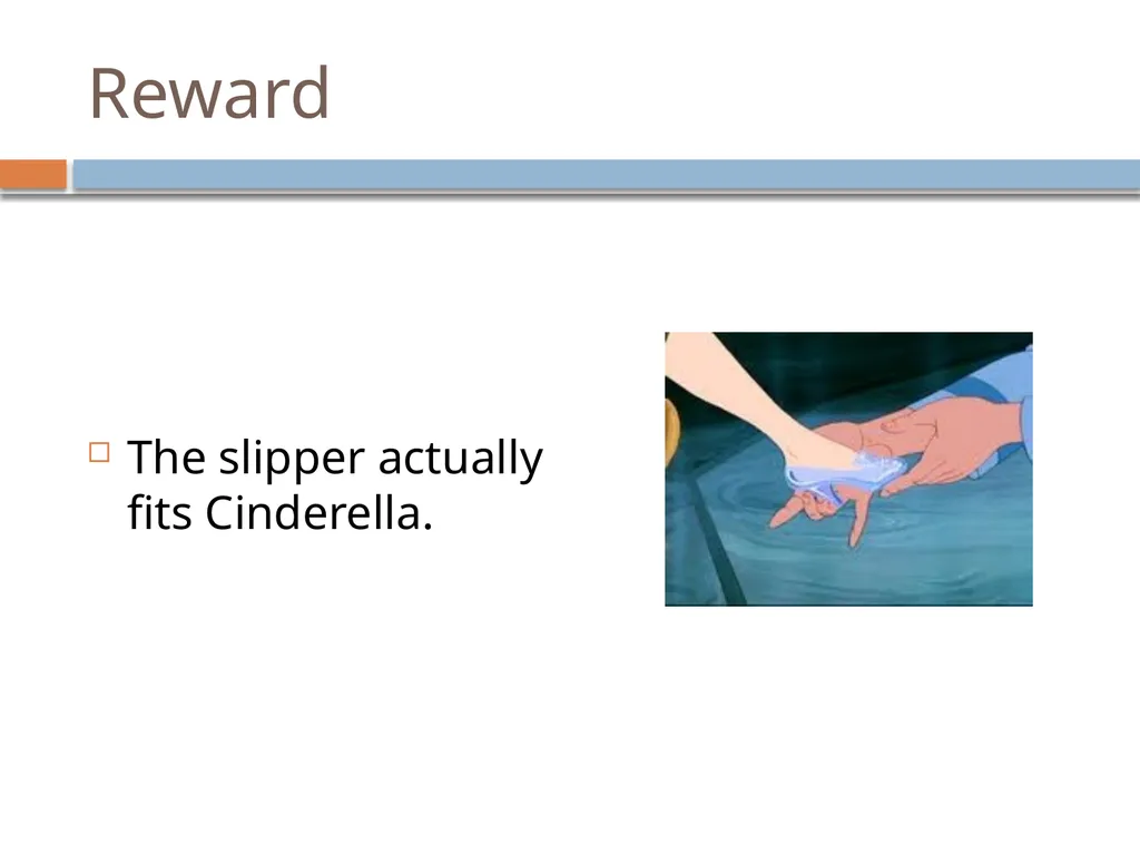 A hero’s Journey -Cinderella Sample Student Work - slide 10 of 13
