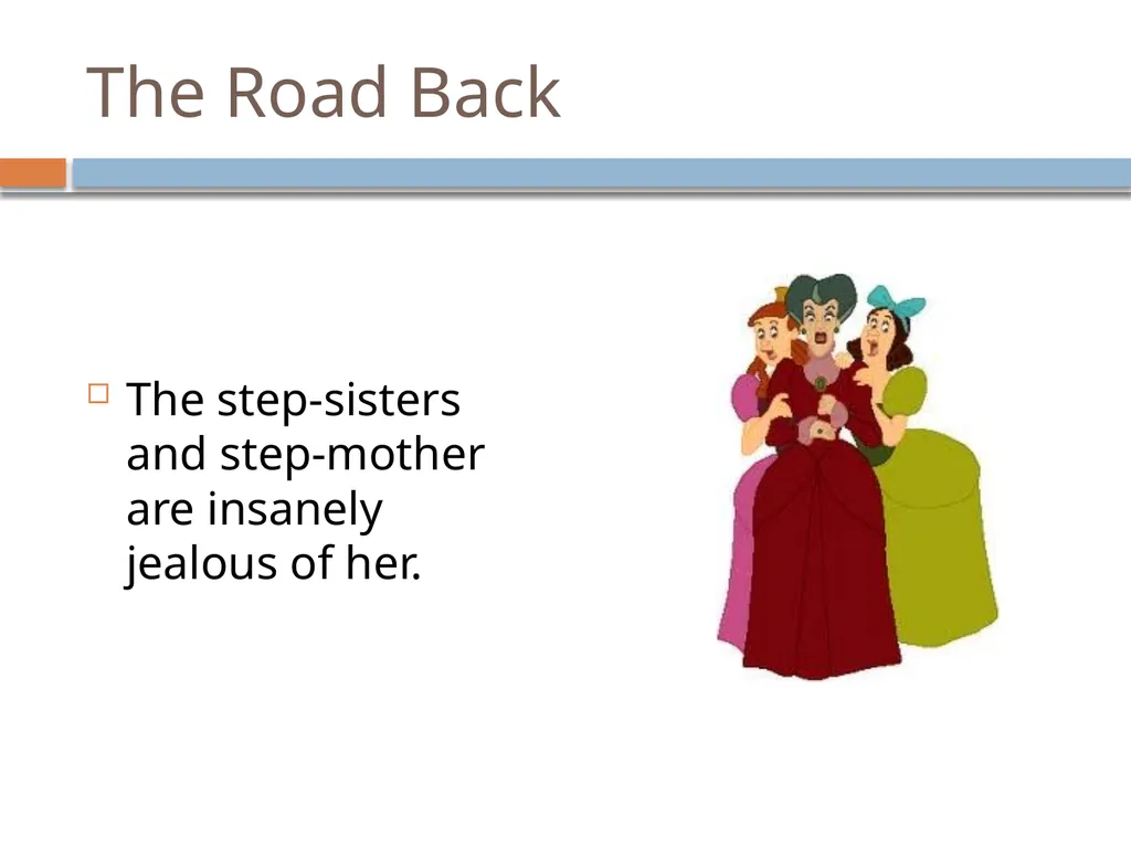 A hero’s Journey -Cinderella Sample Student Work - slide 11 of 13