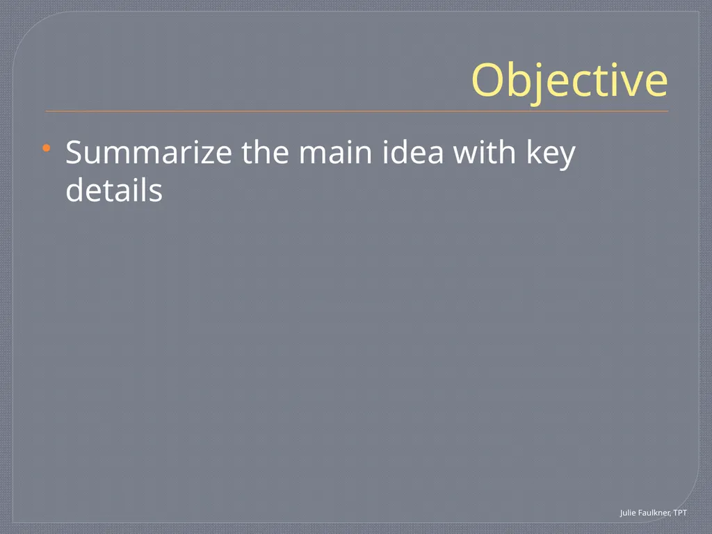 SWBST: A Summarizing Strategy Teaching Pack Tools - slide 2 of 15