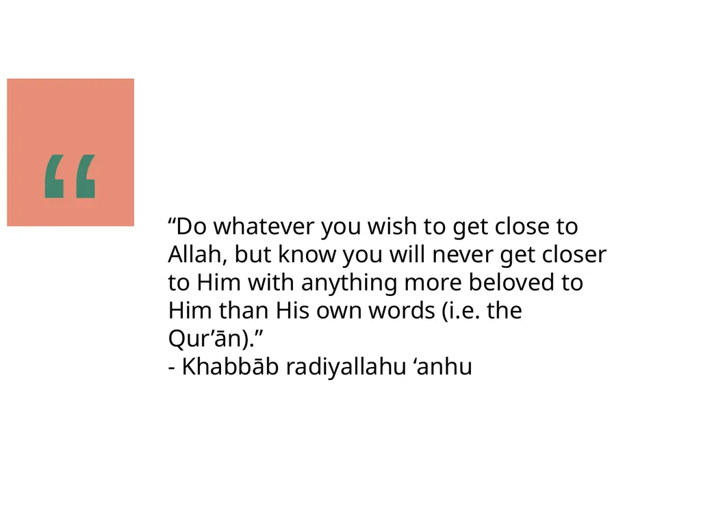 Starter Lesson 3 How to develop khushu Tadabbur - slide 8 of 15