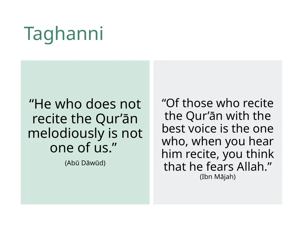 Starter Lesson 3 How to develop khushu Tadabbur - slide 7 of 15