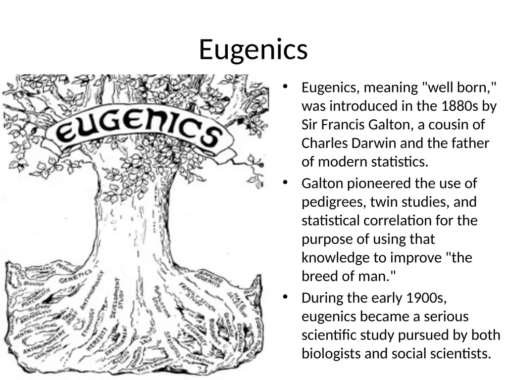 Kill or Cure Reproduction in the 20th century Aims - slide 13 of 24