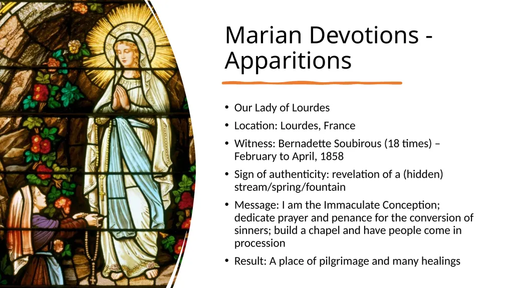 Marian Devotions Prayers, Images and Apparitions - slide 9 of 10