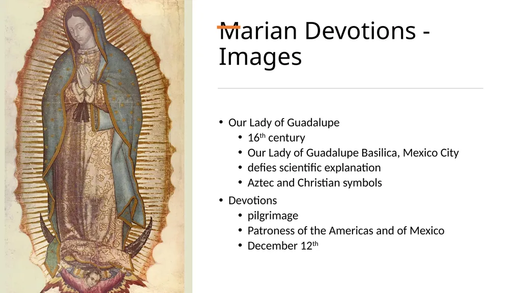 Marian Devotions Prayers, Images and Apparitions - slide 6 of 10