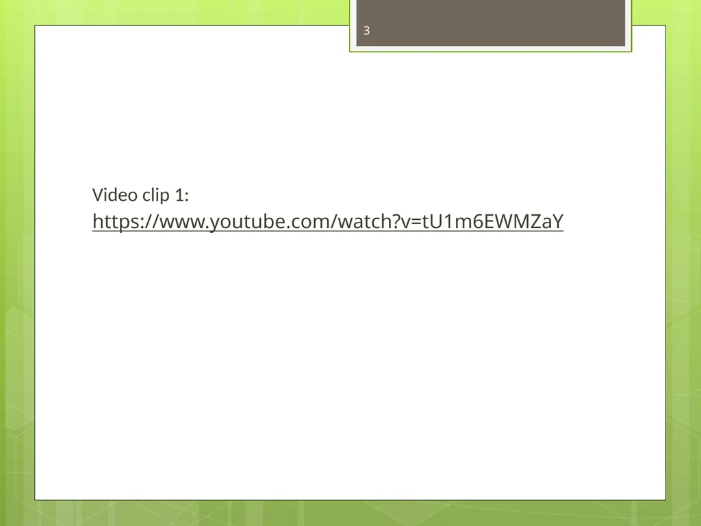 FOOD WASTE CAN YOU CHANGE THE WORLD? 2 Video clip - slide 3 of 38