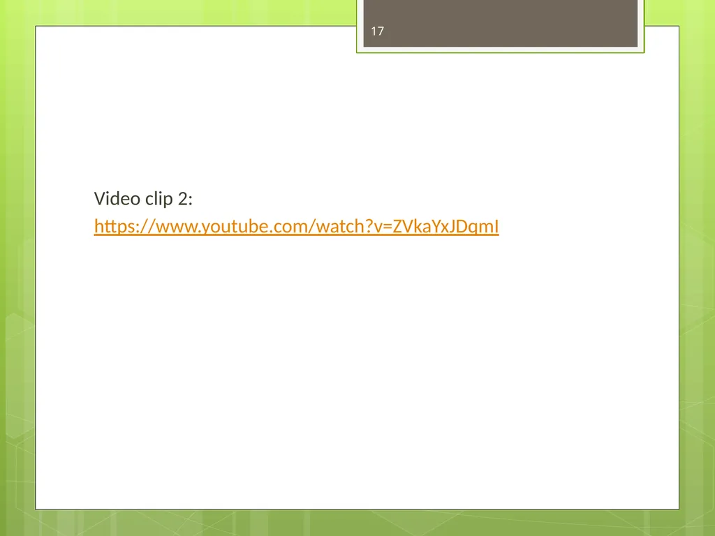 FOOD WASTE CAN YOU CHANGE THE WORLD? 2 Video clip - slide 17 of 38