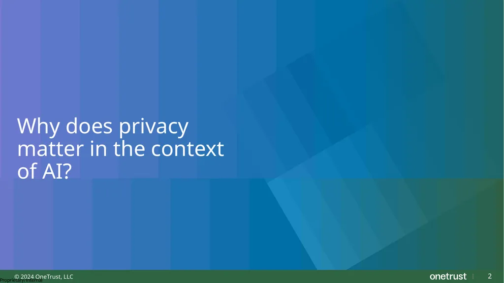 Unlocking Value Through Responsible Use of Data - slide 2 of 13