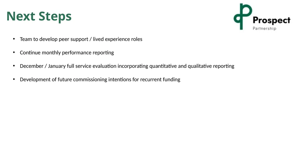 PROSPECT Prison Pathway Team Becci - slide 12 of 12