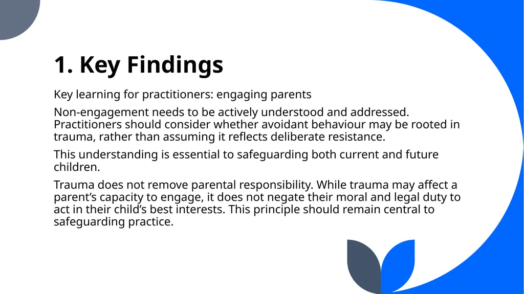 7 Minute Briefing Protecting all vulnerable babies - slide 3 of 8