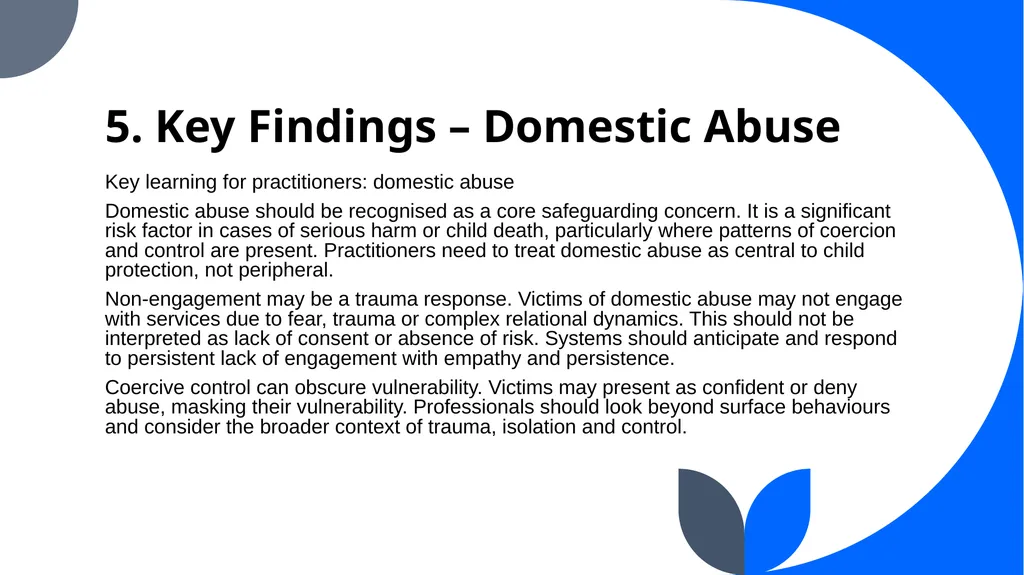 7 Minute Briefing Protecting all vulnerable babies - slide 7 of 8