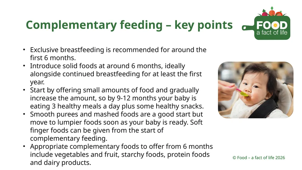 Nutritional need throughout life Key stages in - slide 21 of 41