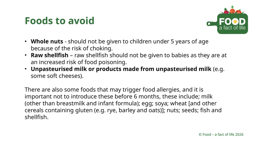 Nutritional need throughout life Key stages in - slide 19 of 41