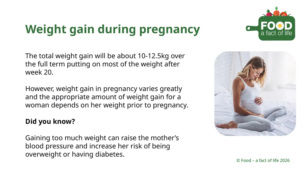 Nutritional need throughout life Key stages in - slide 8 of 41