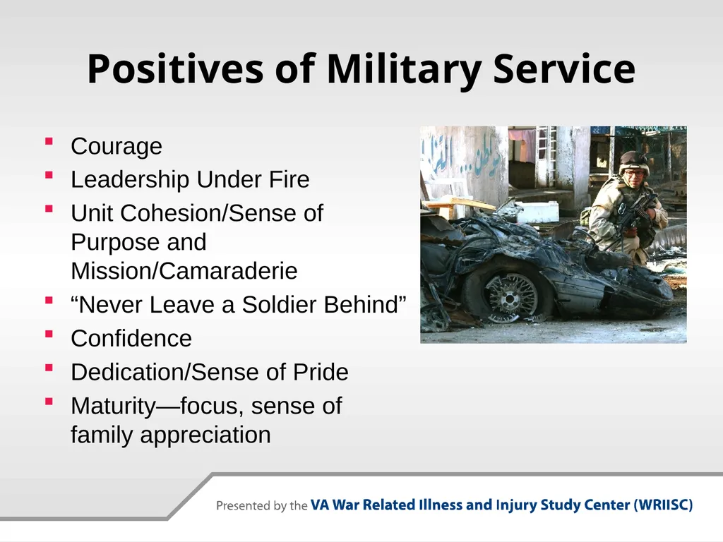 Why Military Culture Matters: The Military - slide 24 of 26