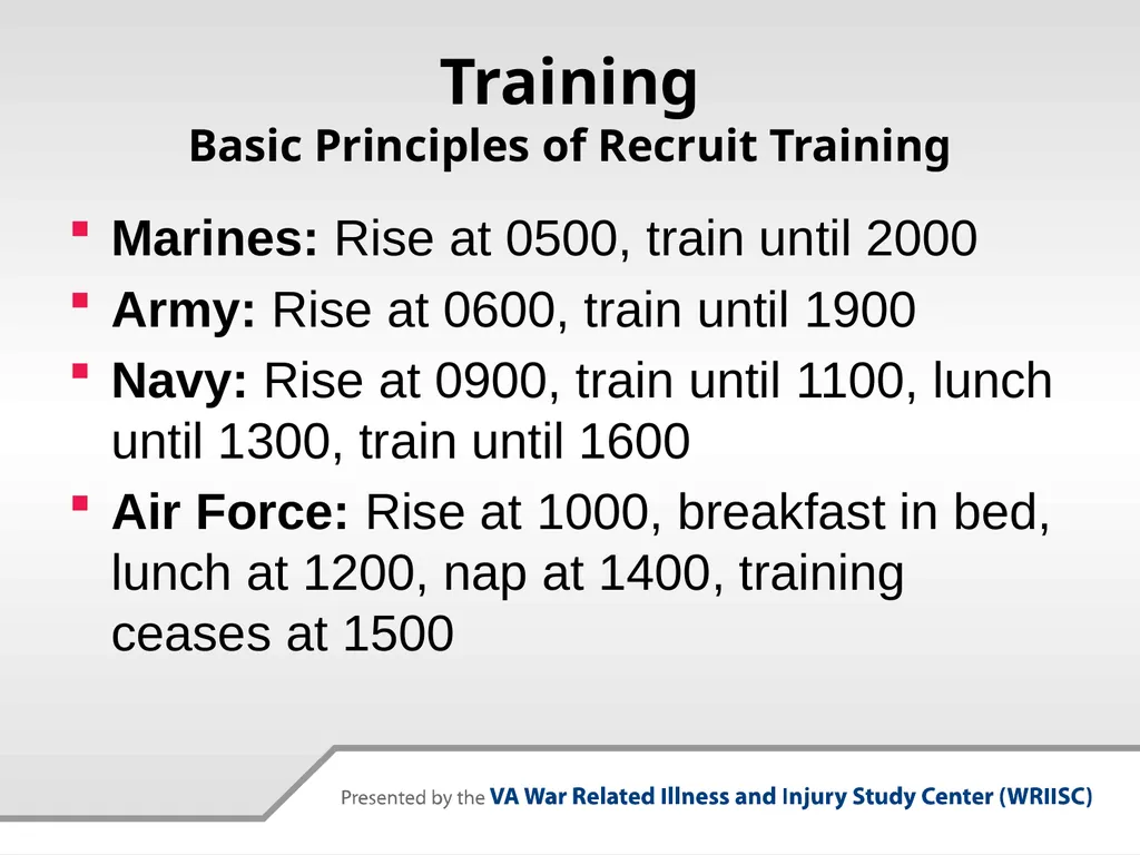 Why Military Culture Matters: The Military - slide 12 of 26