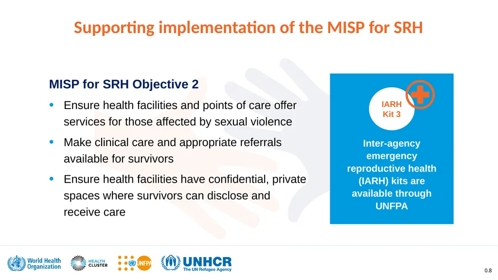 Clinical management of rape and intimate partner - slide 8 of 19