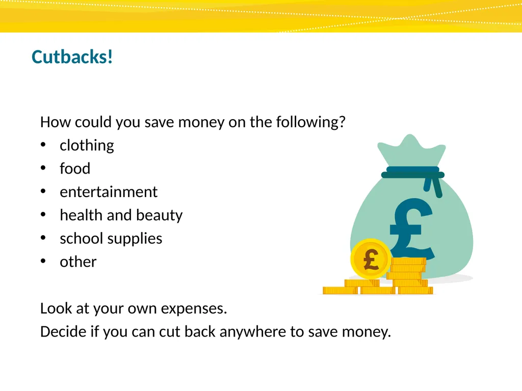 Mathematics Lesson 1: Money, Money, Money Learning - slide 6 of 13