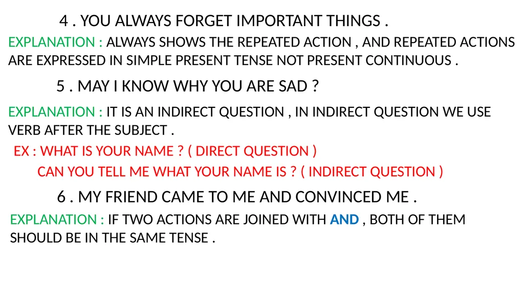 WORKBOOK EXPLANATORY NOTES NOUNS 1 . ANSWER : D ( - slide 9 of 48