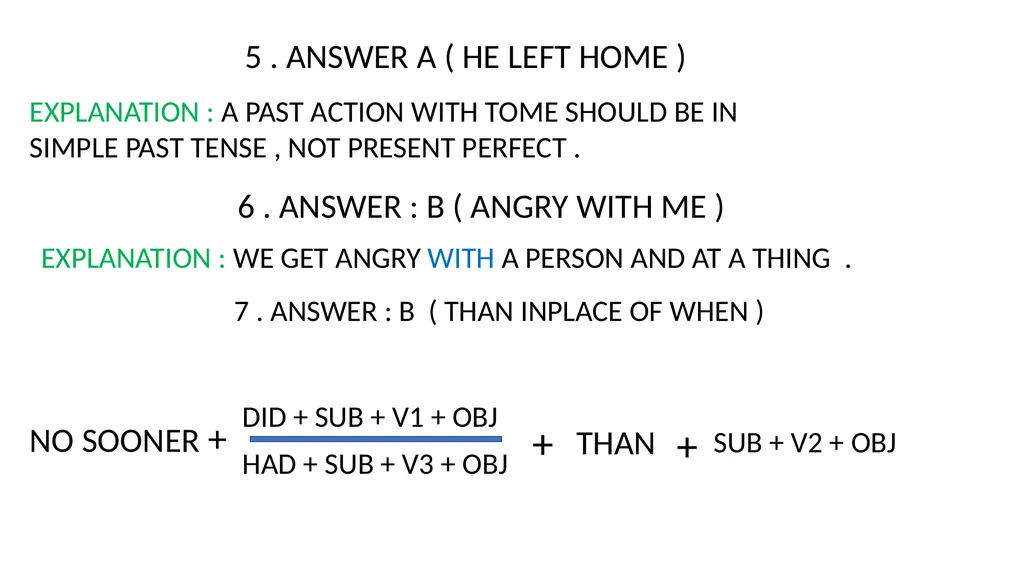 WORKBOOK EXPLANATORY NOTES NOUNS 1 . ANSWER : D ( - slide 26 of 48