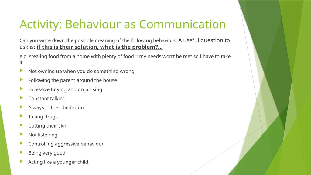 Developmental Trauma and Attachment Team Aim: To - slide 17 of 26