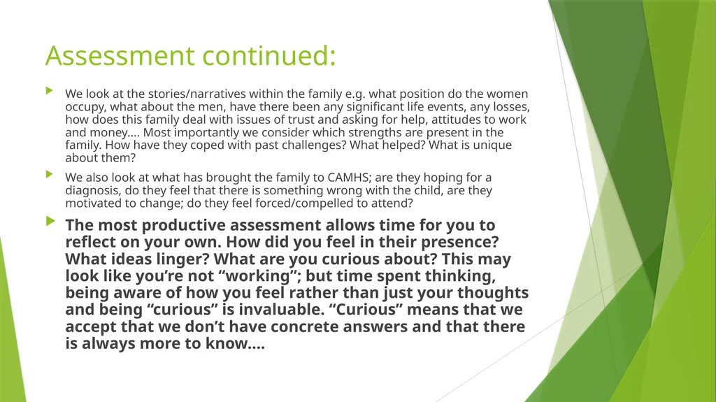 Developmental Trauma and Attachment Team Aim: To - slide 4 of 26