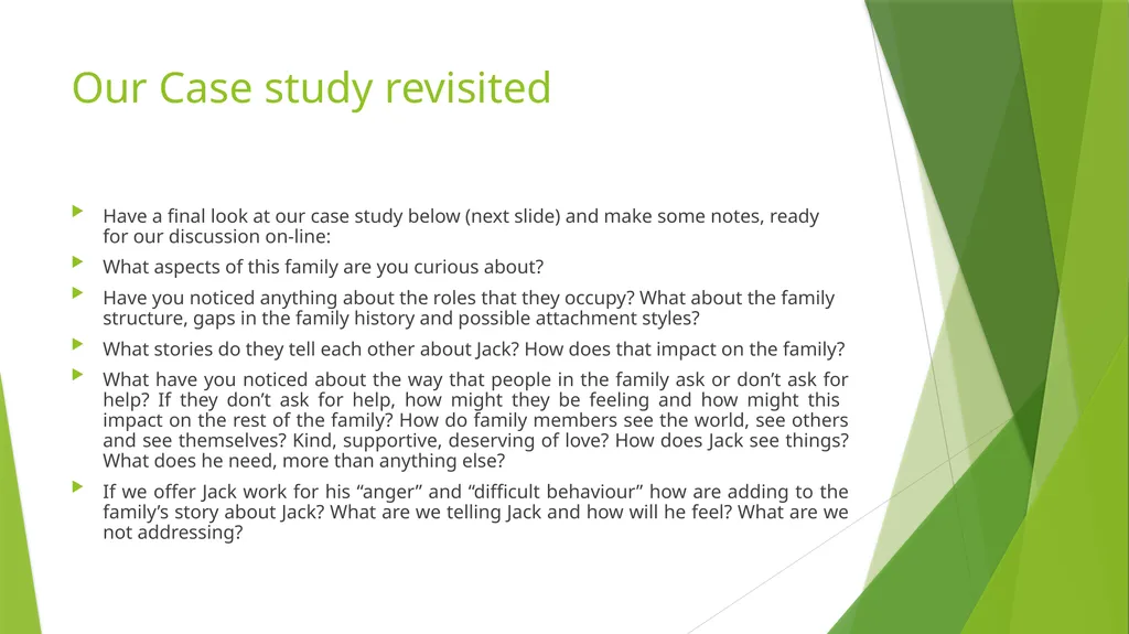 Developmental Trauma and Attachment Team Aim: To - slide 22 of 26