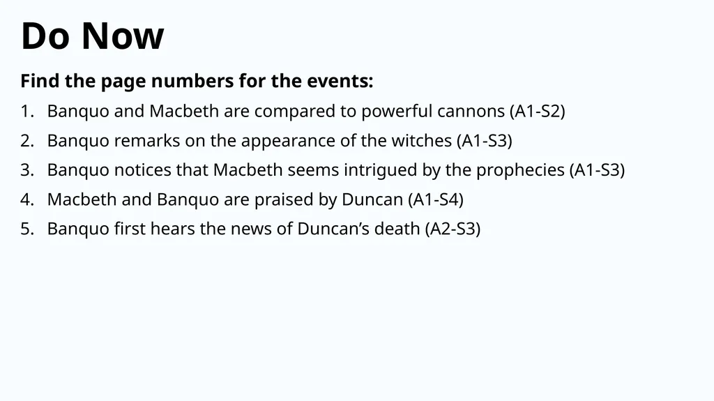 Do Now Answer the questions below: What is the - slide 7 of 12