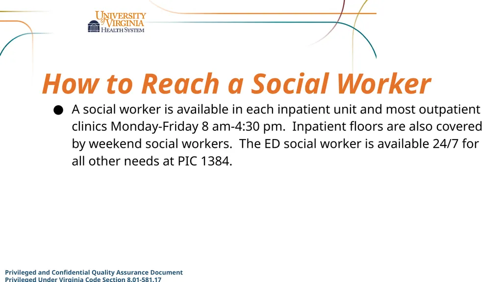 CONSULTING SOCIAL WORK 101 Who we are BSW, MSW and - slide 7 of 10