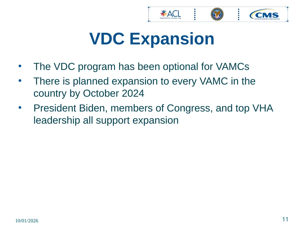 November 8, 2023 Veteran Directed Care Program - slide 11 of 12