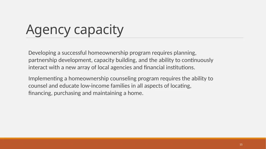 Housing Choice Voucher (HCV) Homeownership Program - slide 15 of 71