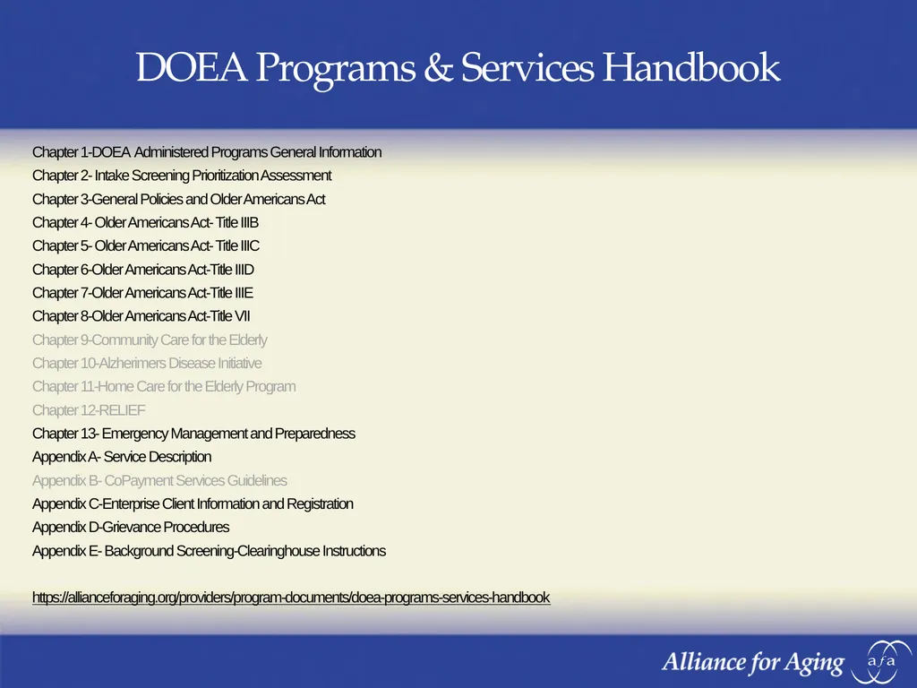 Older Americans Act Program Information Forum - slide 12 of 37