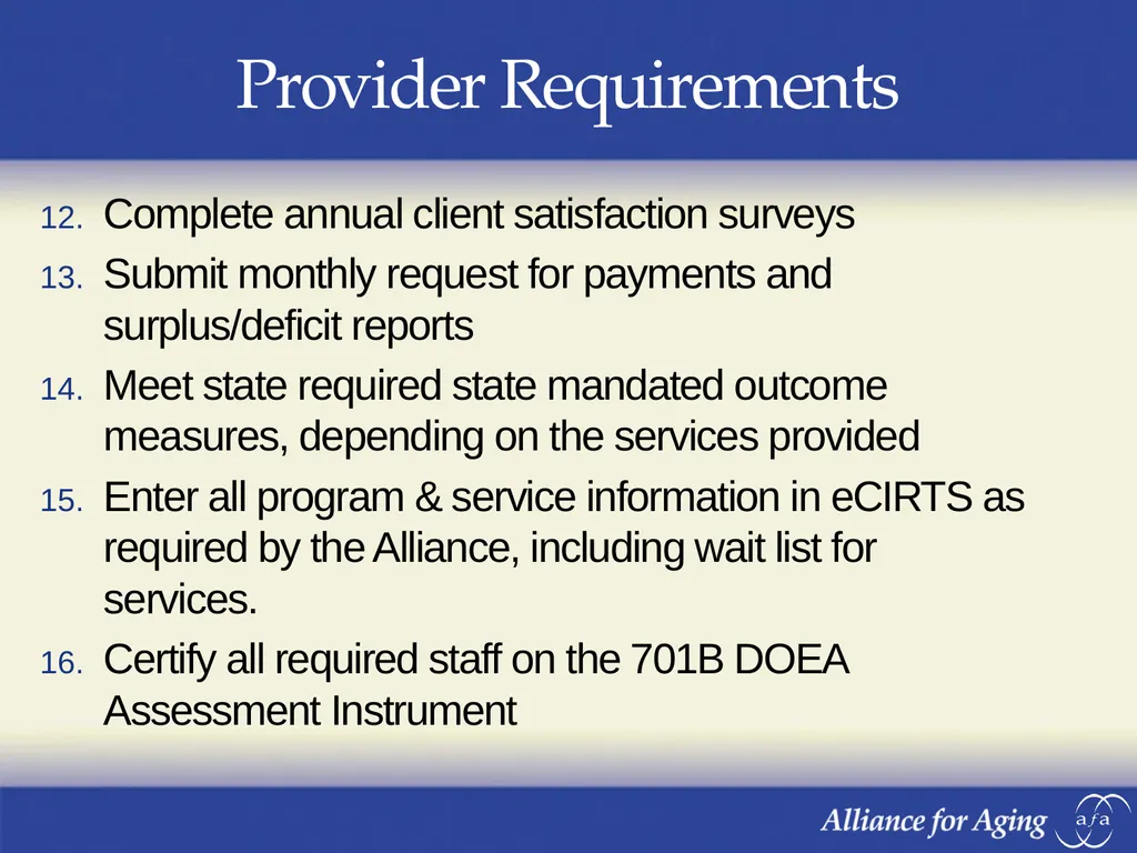 Older Americans Act Program Information Forum - slide 15 of 37