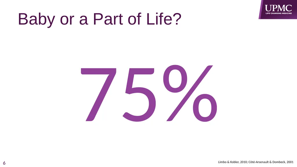 Perinatal & Neonatal Loss Audrey Wrobel, LSW - slide 6 of 24
