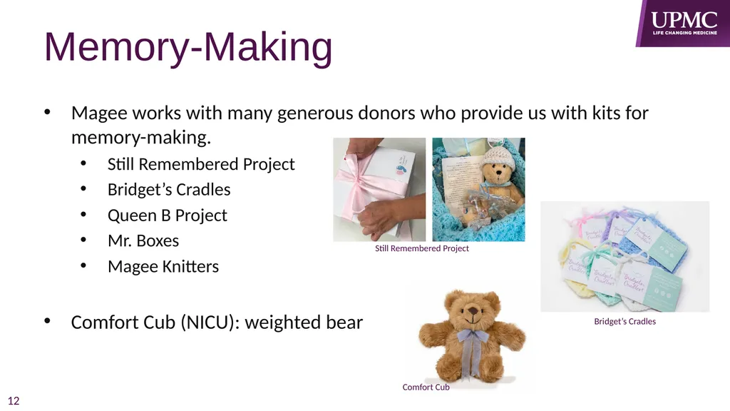 Perinatal & Neonatal Loss Audrey Wrobel, LSW - slide 12 of 24